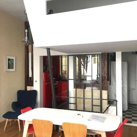 70m2 Loft In The 10th Arrondissement Apartment