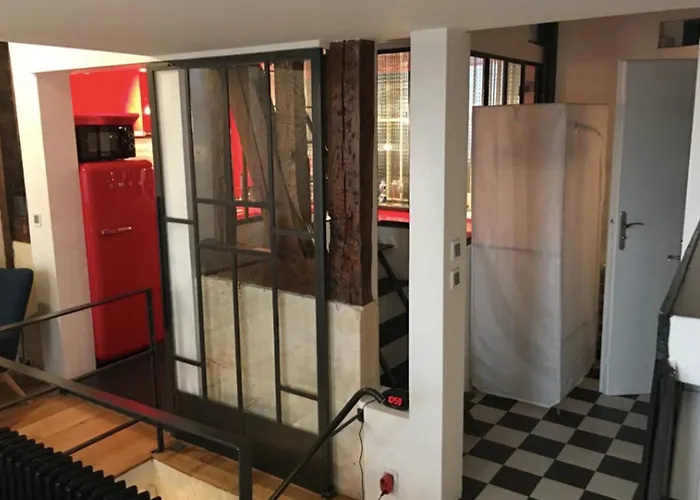 70m2 Loft In The 10th Arrondissement Apartamento *